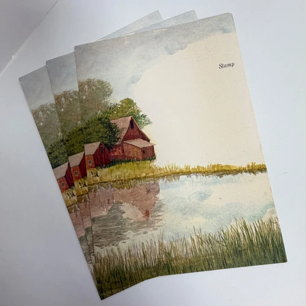 Lot of 12 S.W. Landscape Art Postcards Rustic Country‎ Scenic Unused